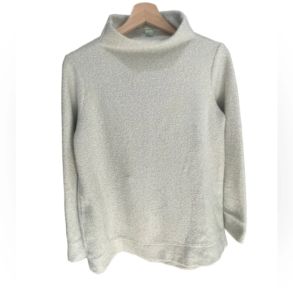 Anthropologie mock neck mint lounge top size small - Picture 6 of 8
